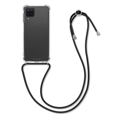 Husa pentru Samsung Galaxy A12, Silicon, Transparent, 54453.01 foto