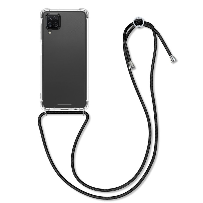 Husa pentru Samsung Galaxy A12, Silicon, Transparent, 54453.01