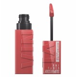 Maybelline SuperStay Vinyl Ink Ruj lucios de lungă durată 35 Cheeky