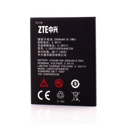 Acumulator ZTE, Li3825T43P3h846739, OEM foto