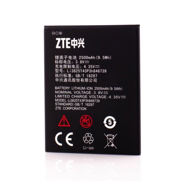Acumulator ZTE, Li3825T43P3h846739, OEM