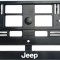 Set 2 bucati, suport numar inmatriculare Jeep III