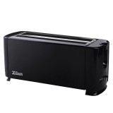 Prajitor paine dublu Floria ZLN-2706, Putere 1300 W, 2 fante, 4 felii, Negru