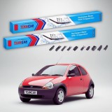 Cumpara ieftin Ștergătoare Ford Ka Gen I RB Hatchback 1996-2008 | Set Față Flat Premium &ndash; TeamCar&reg;