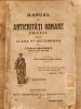 Manual de antichitati romane private pentru clasa 5-a secundara de Teodor Iordanescu