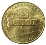 C4 Italia 200 Lire 1996 UNC