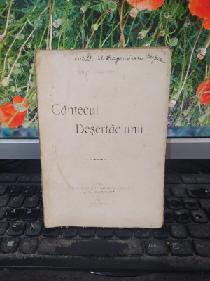 Mihai Codreanu, C&amp;acirc;ntecul deșertăciunii, ediția &amp;icirc;nt&amp;acirc;ia, Iași 1921, 099 foto