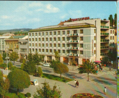 CPI B13304 CARTE POSTALA - TARGU MURES, HOTEL &amp;quot;TRANSILVANIA&amp;quot; foto