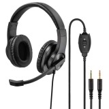Casti PC On-Ear Hama HS-P300, Negru