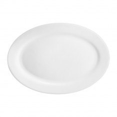 Platou servire Basic White, Domotti, 30 cm, portelan