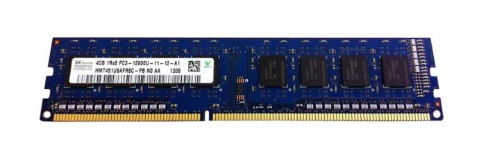 Memorie RAM SK Hynix 4GB DDR3 1600Mhz 1Rx8, Single Side - Ram PC Desktop Memorie RAM SK Hynix 4GB DDR3 1600Mhz 1Rx8, Single Side - Ram PC Desktop