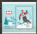 s3 - Ungaria 1964 - Sport colita neestampilata MNH