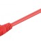 Cablu UTP CAT6 mufat 0.5m patch cord rosu Goobay