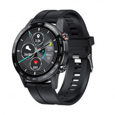 Ceas smartwatch PL16, retina display, bataile inimii, notificari, 1.3 inch foto