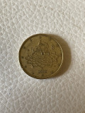 Moneda rara 50 Euro Cent 2002, Germania, Europa