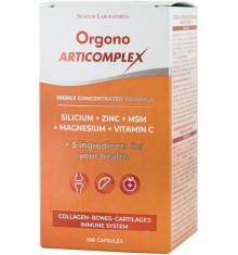 Supliment Alimentar cu Siliciu, Zinc, MSM, Magneziu si Vitamina C Orgono Articomplex 100 capsule Silicium foto