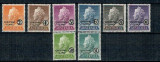 Christmas Island 1958 Queen Elizabeth II serie incompleta neuzat