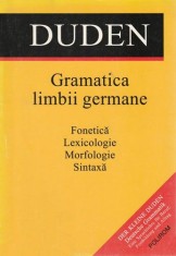 DUDEN Gramatica limbii germane (Fonetica Lexicologie Morfologie Sintaxa) [Polirom, 352 pag. Rudolf Hoberg] limba germana practica deutsch der kleine