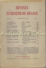 Revista Fundatiilor Regale - Anul V, Nr.: 11/1938 foto