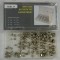 Set piulite 150 buc, 6 tipuri diferite, cu cap plin AutoDrive ProParts