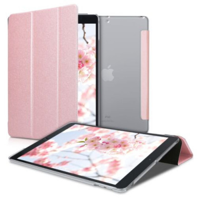 Husa pentru Apple iPad 10.2 2019, Piele ecologica, Rose Gold, 50343.81 foto