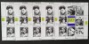 TURKMENISTAN-.PERSONALITATI A SEC.XX-5X8V.+1 VG..IN 5 COLI -MNH** -TU PLR 68A, Asia, Muzica