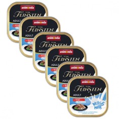 Animonda Vom Feinsten Adult Cat Milkies - Carne de vita in sos de lapte 6 x 100 g foto
