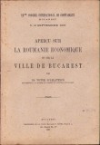 HST 371SP Aper&ccedil;u sur la Roumanie economique et sur la ville de Bucarest 1931