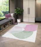 Cumpara ieftin Covor Model Lyon P0419-624, Marime 120 x 170 cm, Crem, Inaltime Fir 7 mm, Antialergic, Polipropilena, Living, Dormitor, Sufragerie, Birou