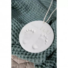 Ornament Baby Art Keepsake Pure Organic