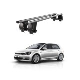 Cumpara ieftin Bare transversale auto aluminiu compatibile plafon neted Volkswagen Golf 7 5G Sportsvan 2014-2019 argintii sau negre Cod: CB200101 Kit-103