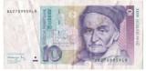 SV * Germania * 10 MARCI / ZEHN DEUTSCHE MARK 1991 * F +