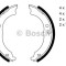 Set saboti frana, frana de mana PEUGEOT BOXER platou / sasiu (2006 - 2016) BOSCH 0 986 487 726