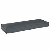Cumpara ieftin Perna pentru palet pentru bancă, antracit, 120x40x8 cm, fabrică Oxford.