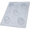 Forma pentru ciocolata BWB 123, 18.5 x 24 cm, plastic, silicon, transparent