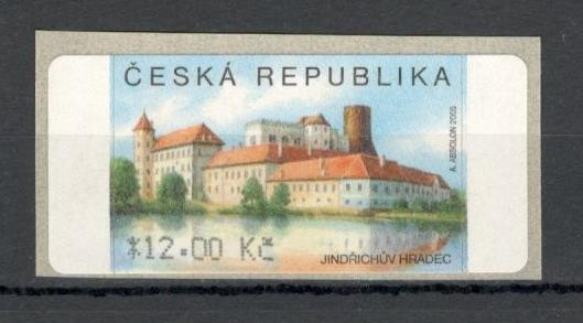 Cehia.2005 Timbre de automat-Castelul Jindrichov Hradec XC.154
