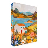 Puzzle Black Sea Casa de l&acirc;ngă lac - 1000 de piese