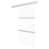 Usa glisanta cu opritoare soft, 76x205 cm, sticla ESG/aluminiu