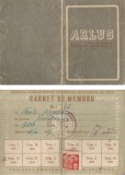 Romania, Asociatia Romana pentru Strangerea Legaturilor cu U.R.S.S., Carnet de membru, Caracal, 1949