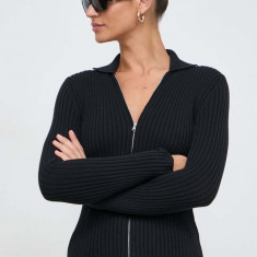 Max Mara Leisure cardigan femei, culoarea negru, light 2416340000000