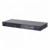 Dahua Managed Switch 18 porturi, 16 porturi POE, Gigabit, Port