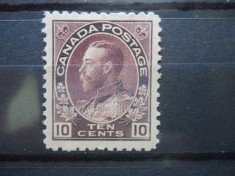 CANADA COLONII BRITANICE ,GEORGE V,NESTAMPILAT foto