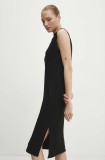Answear Lab rochie culoarea negru, mini, dreaptă
