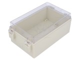 Carcasa montare perete COMBIPLAST CP-11-35T, ABS, IP65, Transparent, Dimensiuni 105x165x75mm