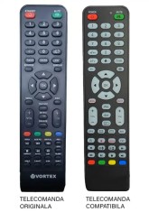 Telecomanda compatibila televizor LED Vortex V32MZ1 ER 587 (575)