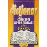 Dictionar de concepte operationale pentru gimnaziu
