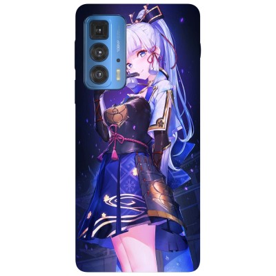 Husa compatibila cu Motorola G20 model Kamisato Ayaka Genshin Impact, Silicon, TPU, Viceversa foto