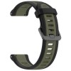 Curea pentru Huawei Watch GT 4 (41mm)/W1/Honor Watch S1/Garmin Venu 2S/Vivoactive 4S - Techsuit Watchband (W053) - Khaki