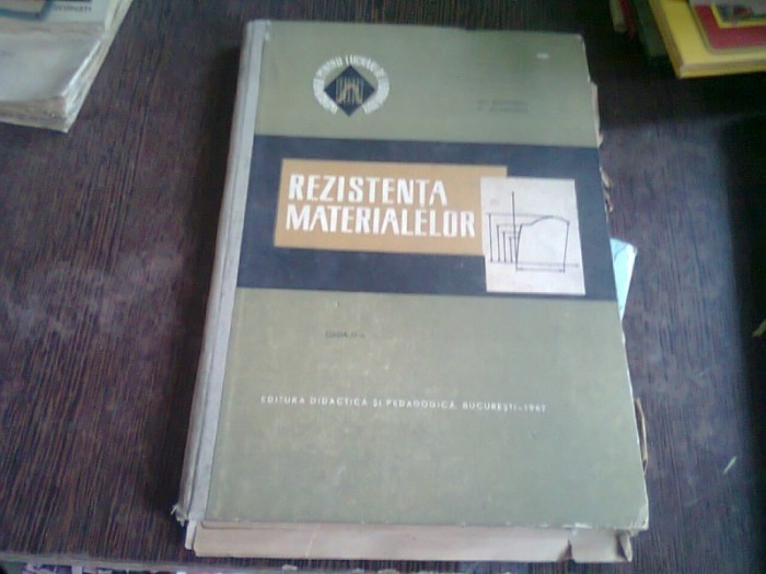 REZISTENTA MATERIALELOR - GH. BUZDUGAN