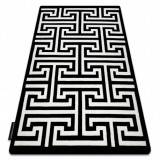 Covor HAMPTON Crown negru, 160x220 cm